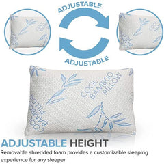 ComfySleep oreiller en usage sur lit illustrant soutien ergonomique