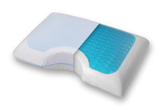 Comfyt détail de la découpe latérale offrant meilleur alignement cervical