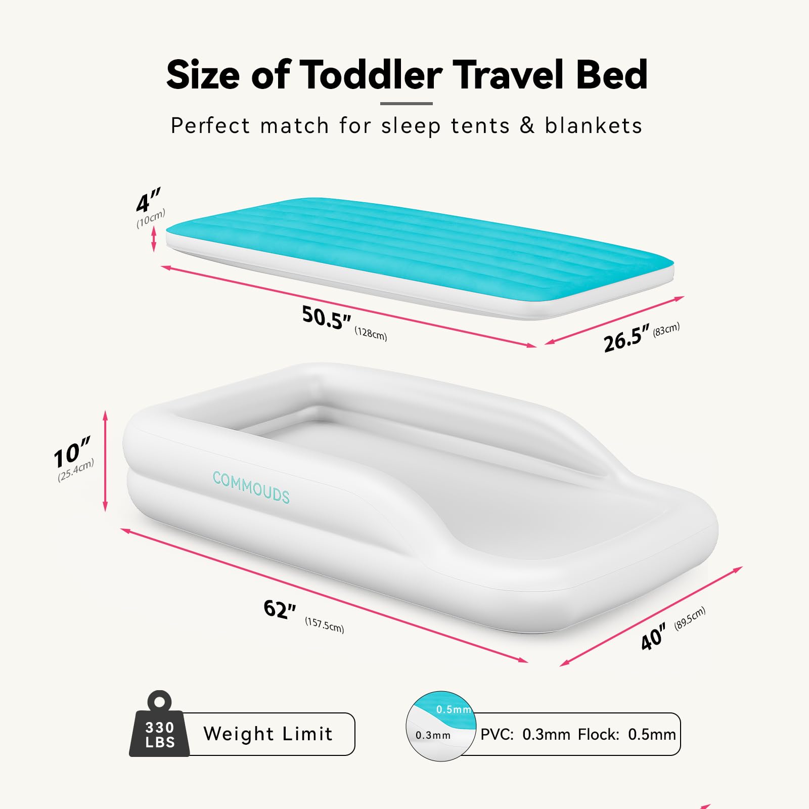 COMMOUDS gros plan velours confortable pour sommeil plus doux