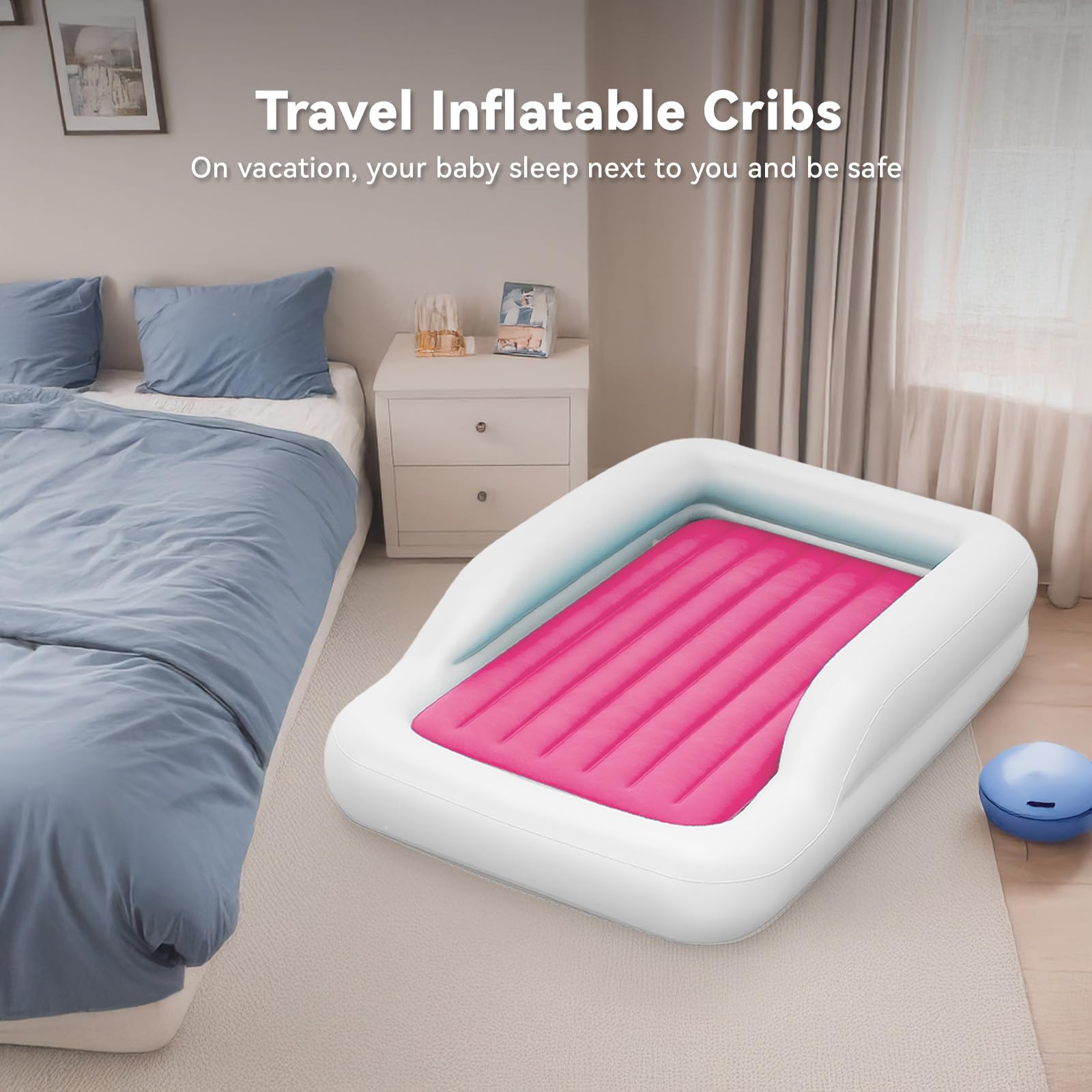 COMMOUDS scène lifestyle montrant lit installé chambre enfant