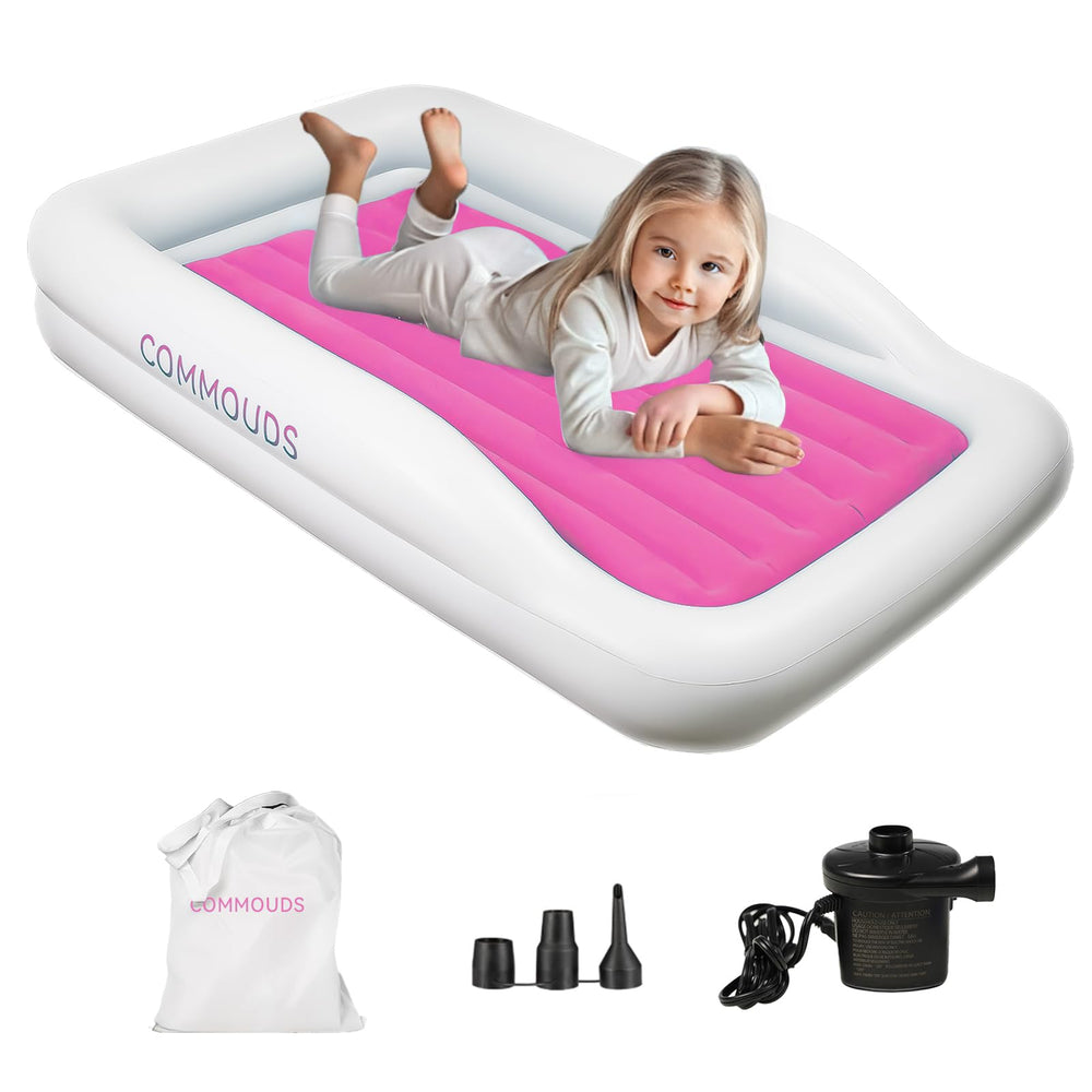 COMMOUDS lit face avant montrant bords protecteurs et confort
