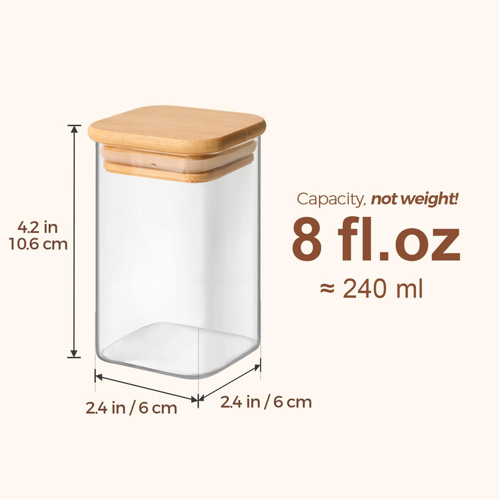 ComSaf couvercles bambou avec joint silicone garantissant étanchéité