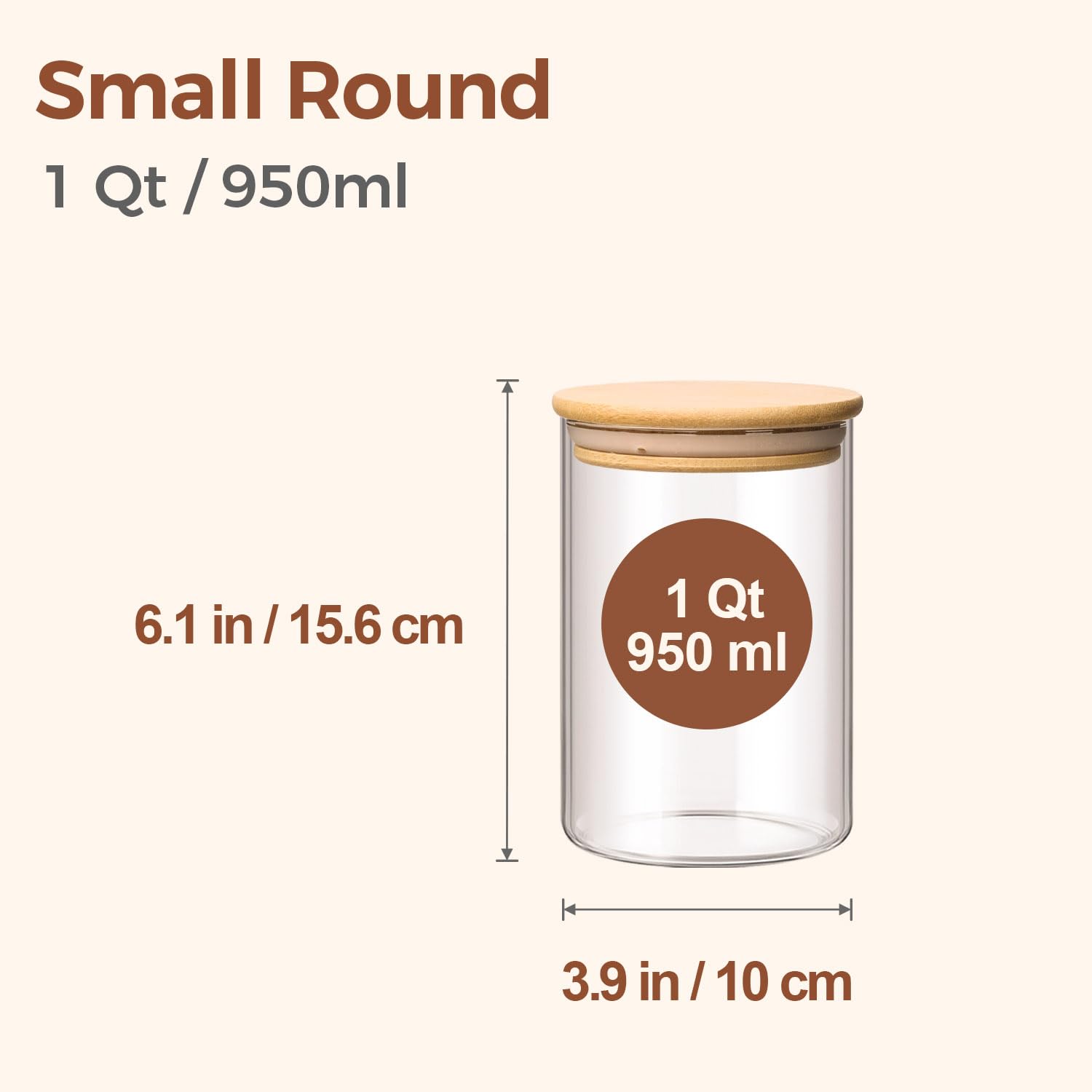 ComSaf gros plan du verre borosilicaté pour durabilité visible