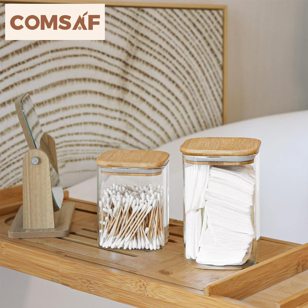 ComSaf bocal ouvert rempli de pâtes, visibilité du contenu pour contrôle rapide