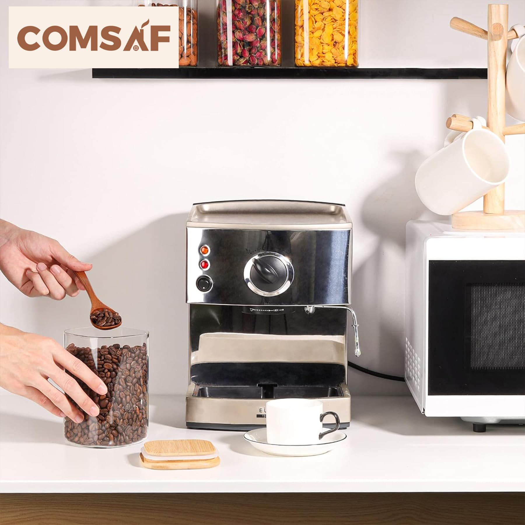 ComSaf rangement dans une armoire, maximisation de l'espace grâce au format carré