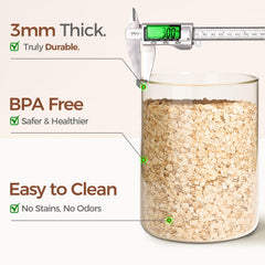 ComSaf verre borosilicaté transparence et résistance pour usage quotidien