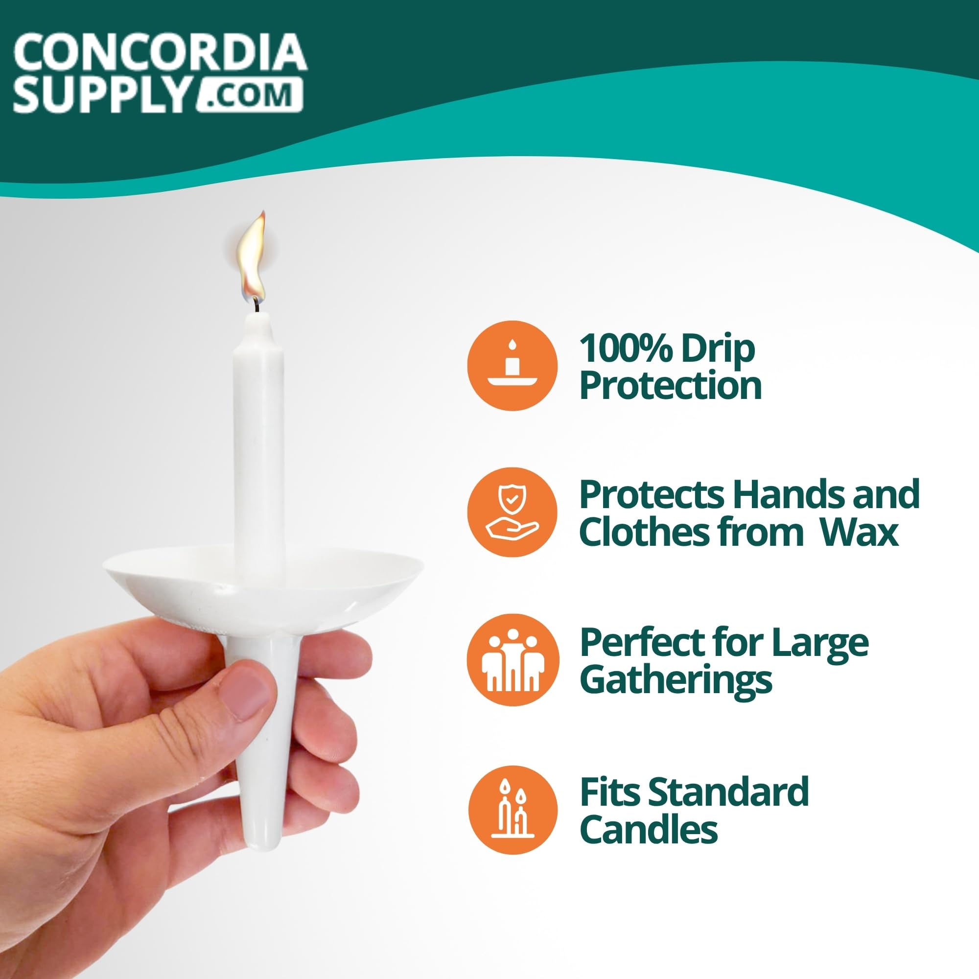 Concordia Supply gros plan du plastique solide illustrant durabilité et réutilisabilité