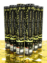 Confetti Sky face du coffret personnalisé montrant les six canons, emballage pratique