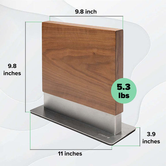 Coninx détail du grain de noyer montrant finition durable
