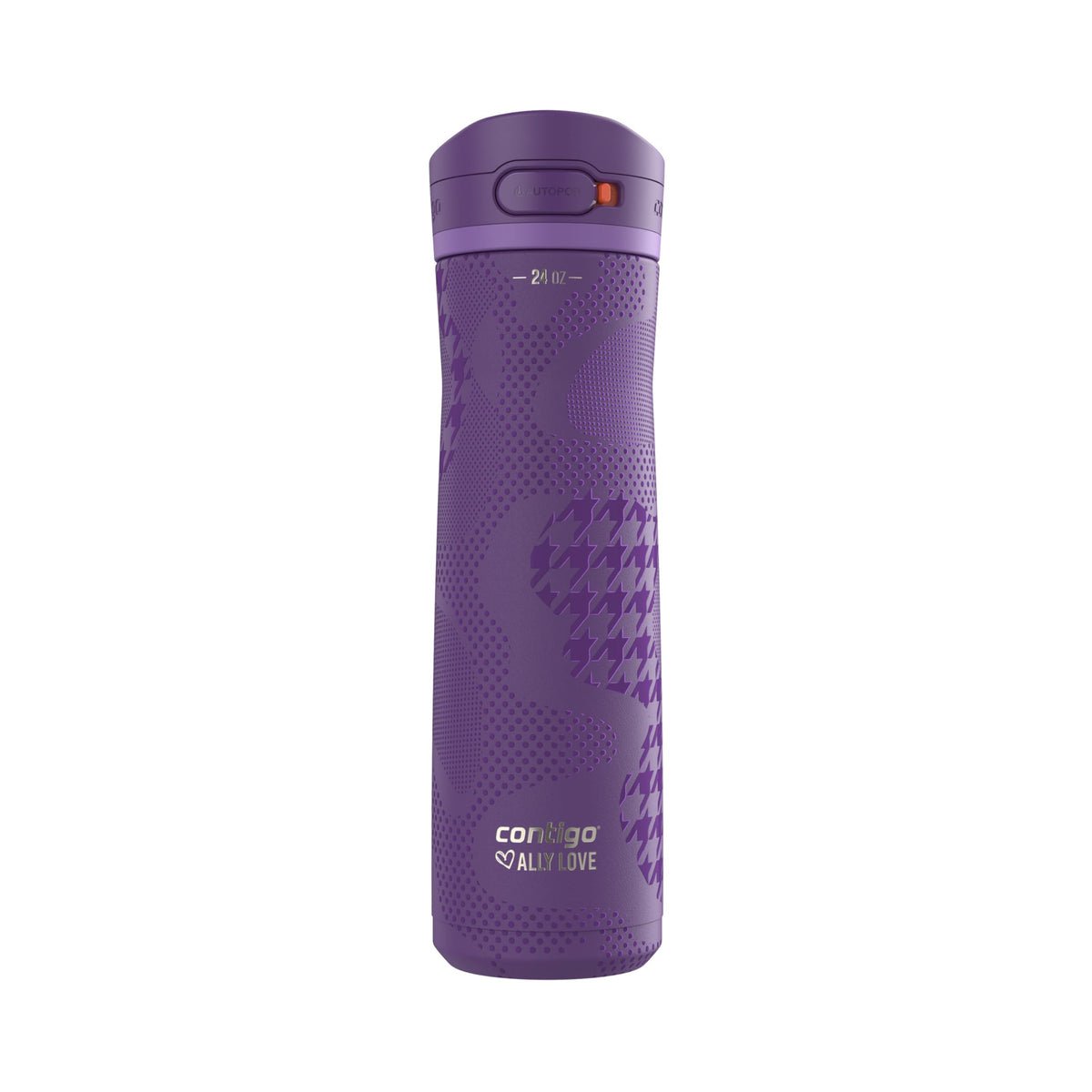 Contigo Ally Love vue avant montrant design violet et praticité