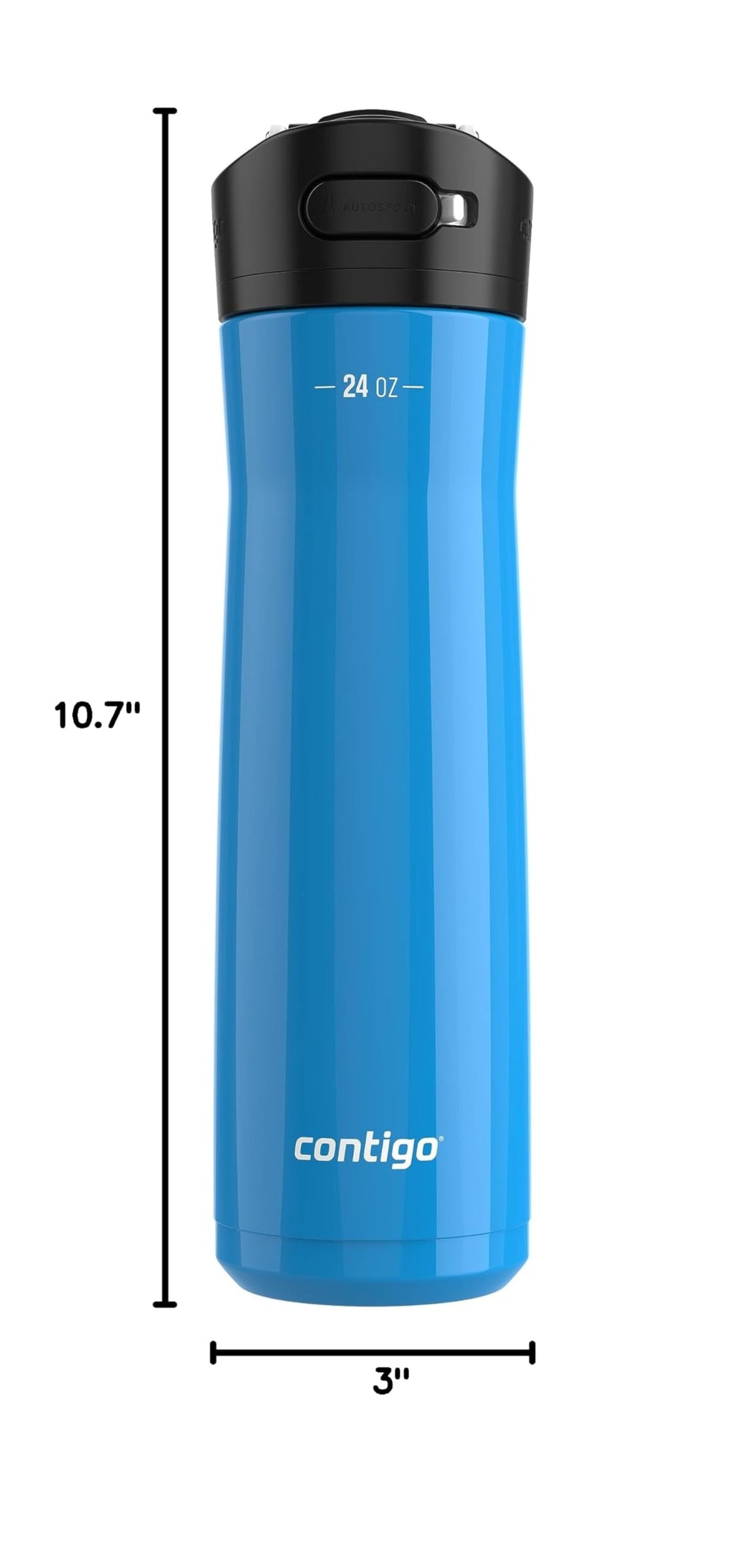 Contigo Ashland Chill dans un sac de sport pour transport sans fuite