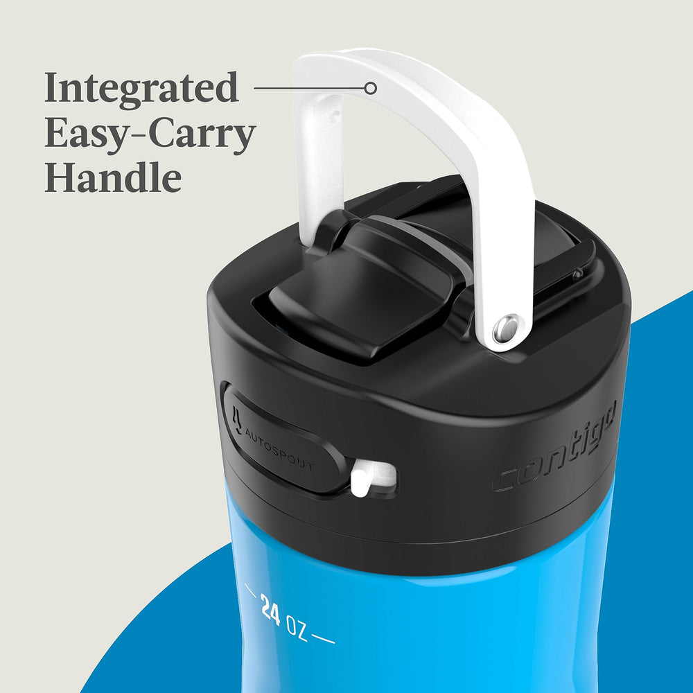 Contigo Ashland Chill en usage à une main pour boire sans effort
