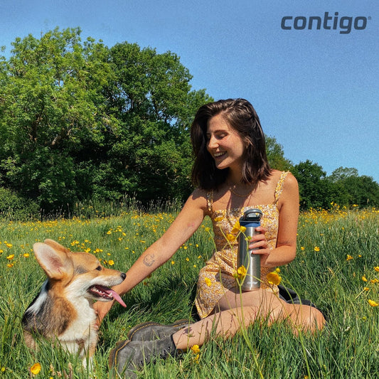 Contigo Ashland gros plan bec Autospout, ouverture à une main sécurisée