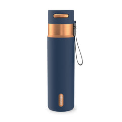 Contigo AutoSeal vue face montrant le design et la finition métallique