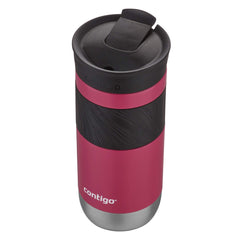 Contigo Byron 2.0 installé dans porte-gobelet de voiture pour transport pratique