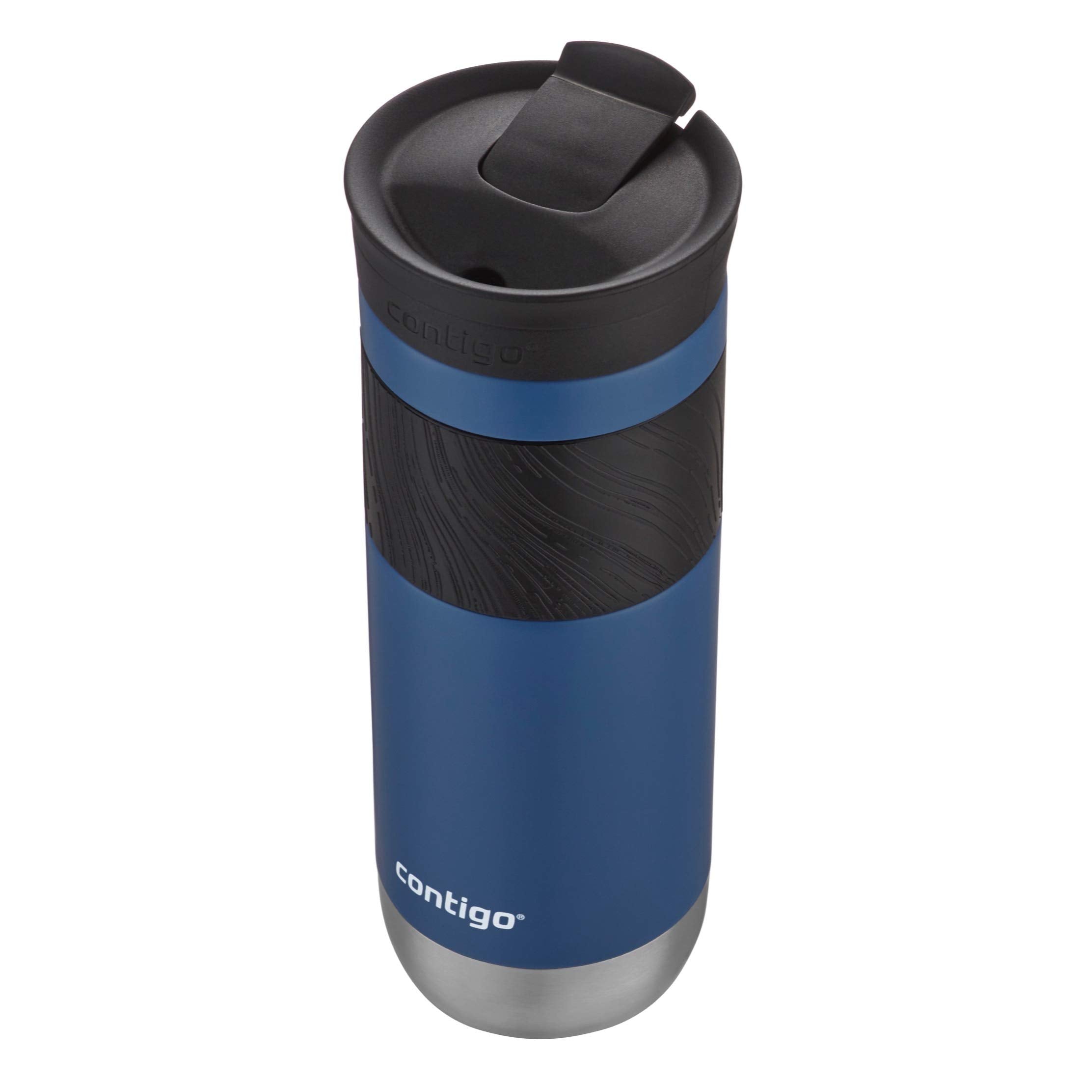 Contigo Byron scène lifestyle au café montrant boissons chaudes et froides