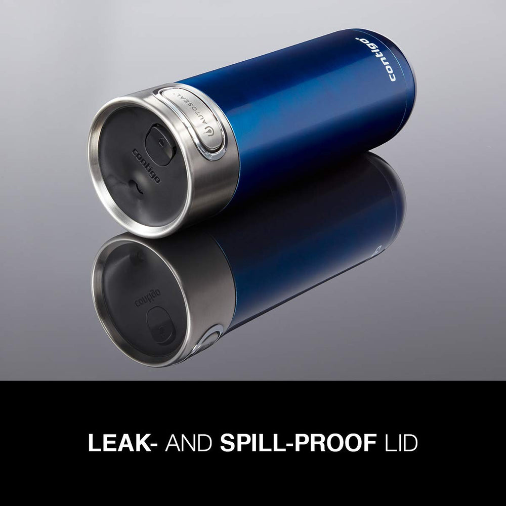 Contigo Luxe bouchon AUTOSEAL démontrant étanchéité et sécurité