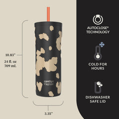Contigo Streeterville coupe transversale montrant isolation double paroi et conservation