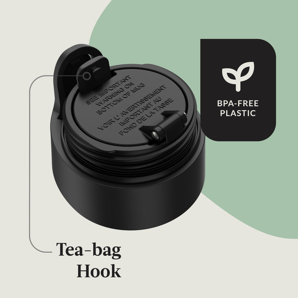 Contigo West Loop comparé à une tasse pour visualiser la taille