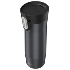Contigo West Loop à côté d'un smartphone pour comparer la capacité