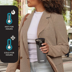 Contigo West Loop tenu en main, une main pour boire facilement