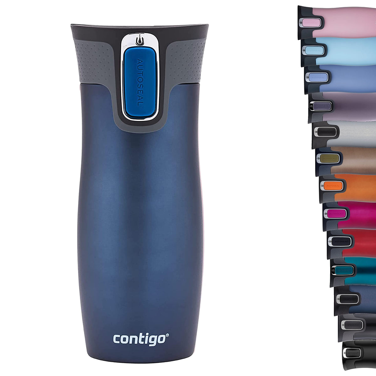 Contigo face avant du mug Monaco montrant design élégant et praticité