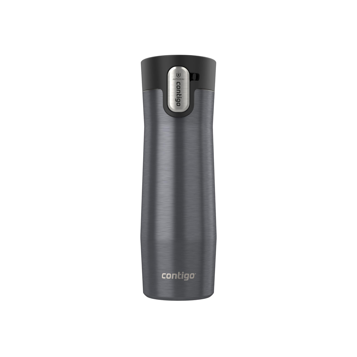 Contigo West Loop face avant montrant l'étanchéité et design praticité