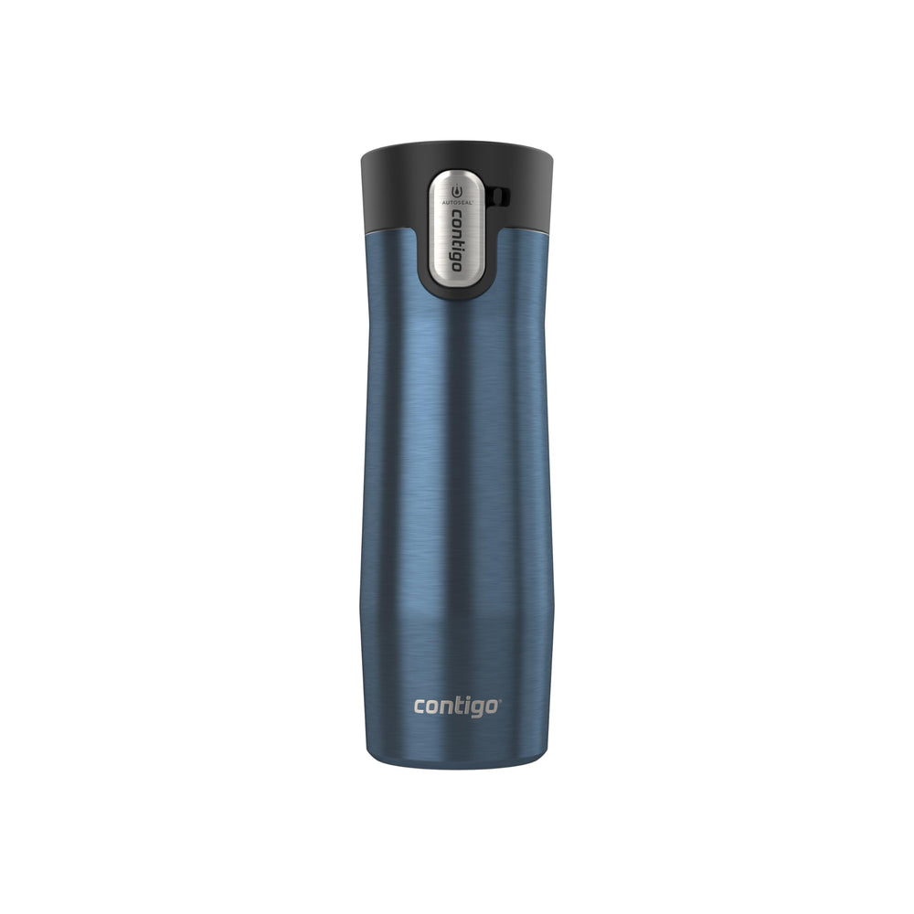 Contigo West Loop vue devant montrant design transparent et tenue pratique