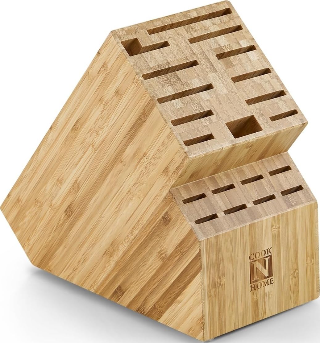 Cook N Home bloc face en bambou pour rangement soigné
