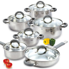 Cook N Home ensemble 12 pièces vue avant bénéfice durabilité