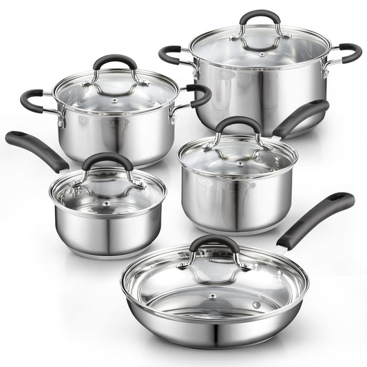 Cook N Home ensemble face avant complet montrant élégance et polyvalence