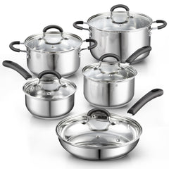 Cook N Home ensemble face avant complet montrant élégance et polyvalence