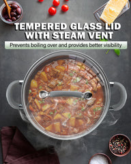 Cook N Home casseroles avec couvercles conservation de la chaleur