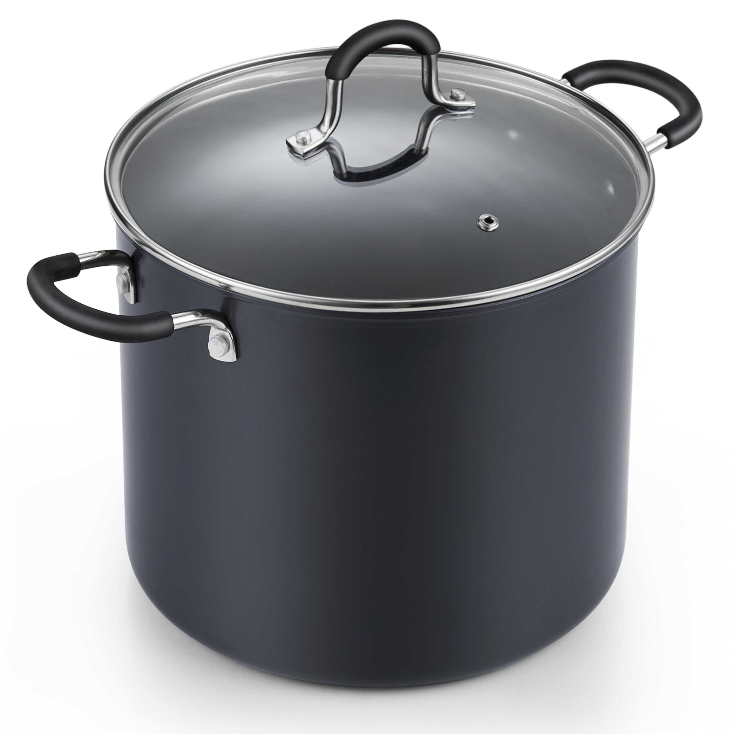 Cook N Home vue face avant de la marmite 10 pintes montrant capacité et design