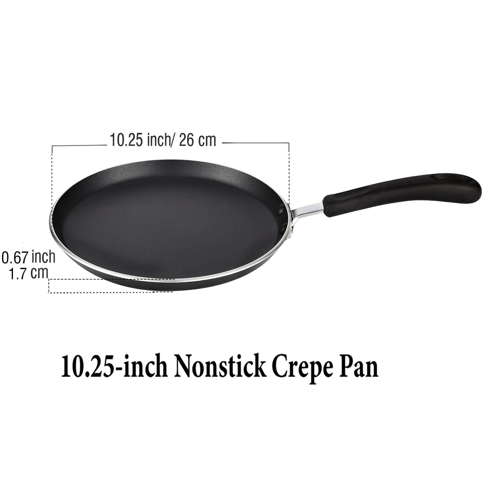 Cook N Home manche soft-touch ergonomique garantissant une prise confortable et sûre