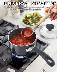 Cook N Home détail de la poignée soft-touch rivetée offrant prise sûre et résistance à la chaleur