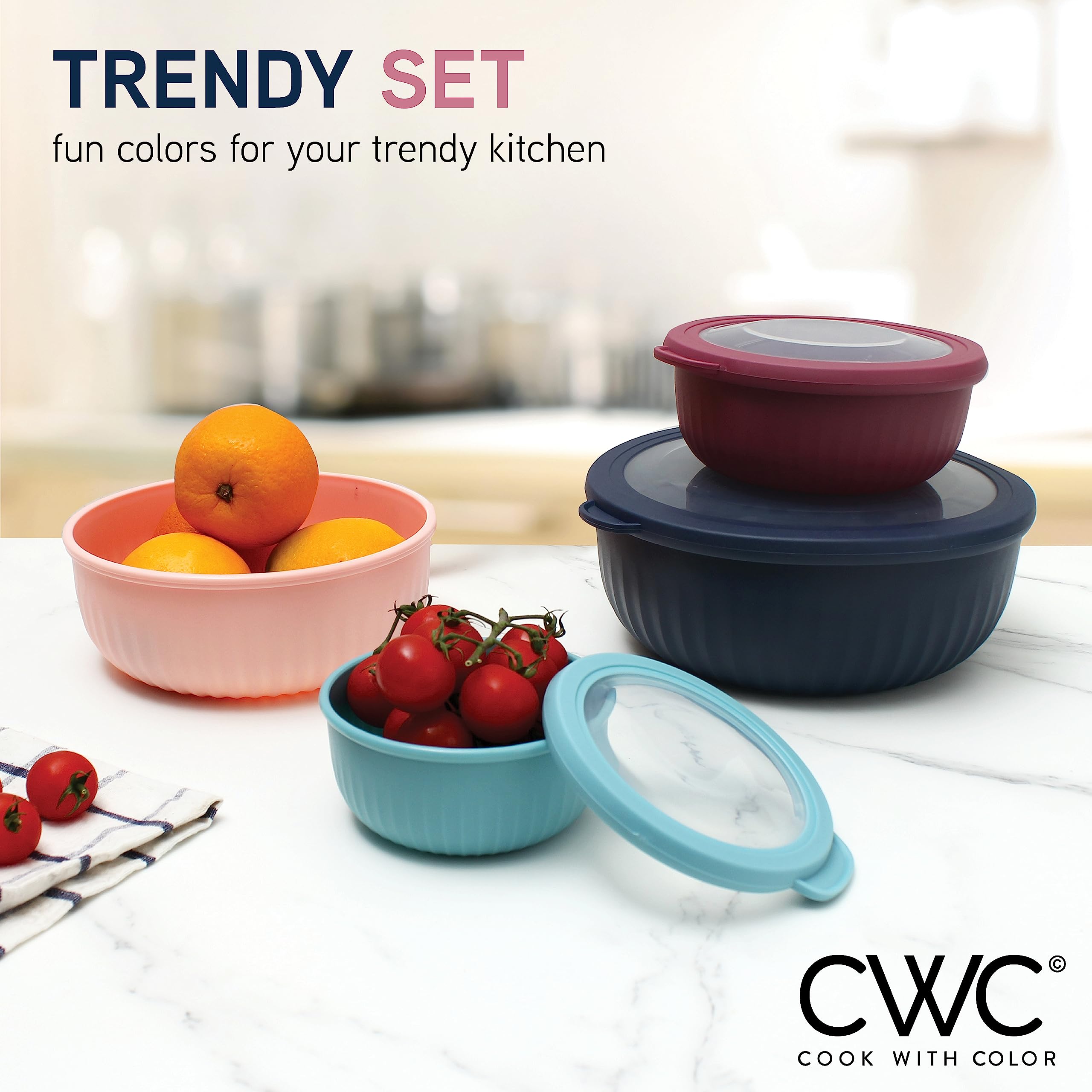 COOK WITH COLOR gros plan sur texture plastique et finition ombrée, durable et esthétique