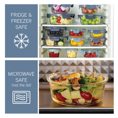 COOK WITH COLOR contenants empilés, gain de place et rangement optimisé