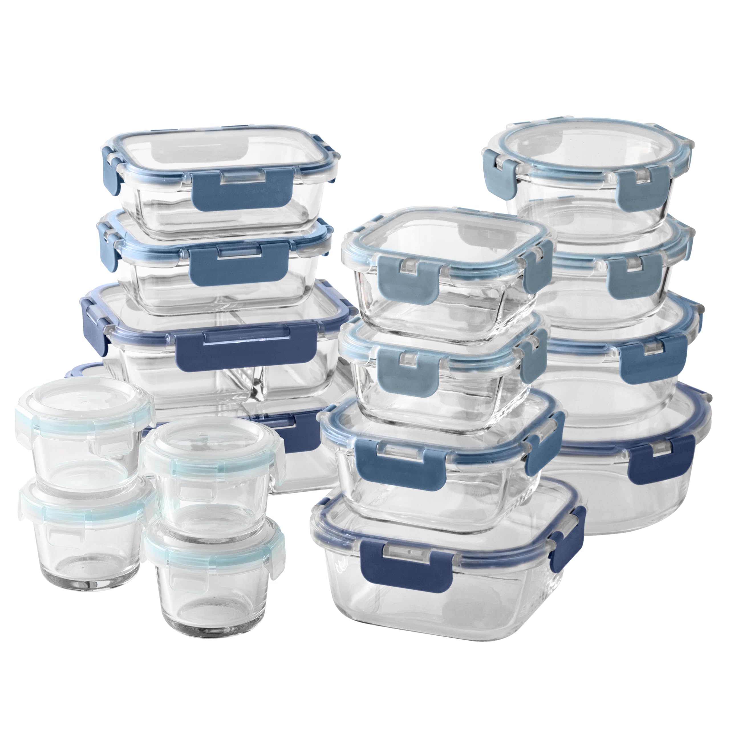 COOK WITH COLOR face avant du pack montrant l’ensemble et l’ombre bleue, organisation facile