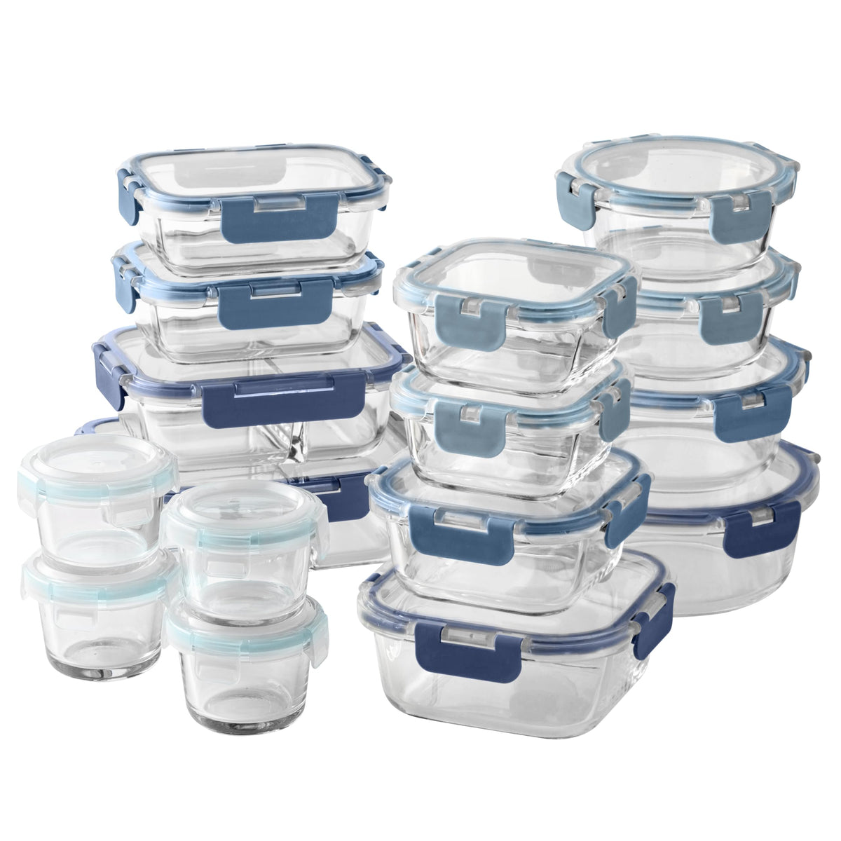 COOK WITH COLOR face avant du pack montrant l’ensemble et l’ombre bleue, organisation facile
