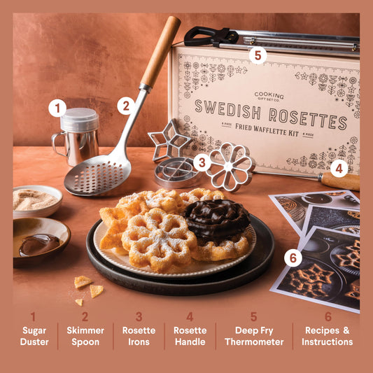 Cooking Gift Set gros plan des empreintes historiques pour formes variées