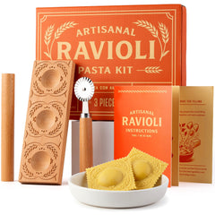 Cooking Gift Set moule en bois face montrant alvéoles régulières pour portions homogènes