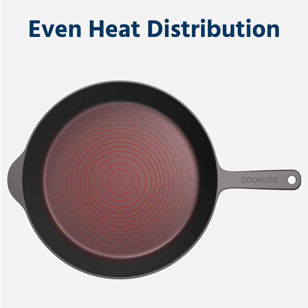 COOKLIFE poêle utilisée dans un four pour cuisson polyvalente
