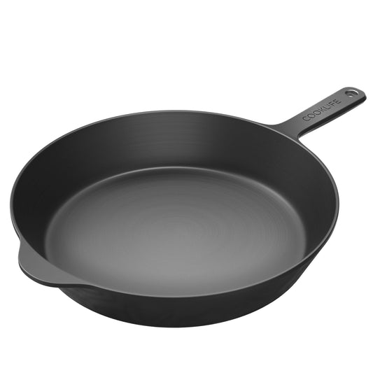 COOKLIFE poêle vue avant montrant la finition polie et la polyvalence