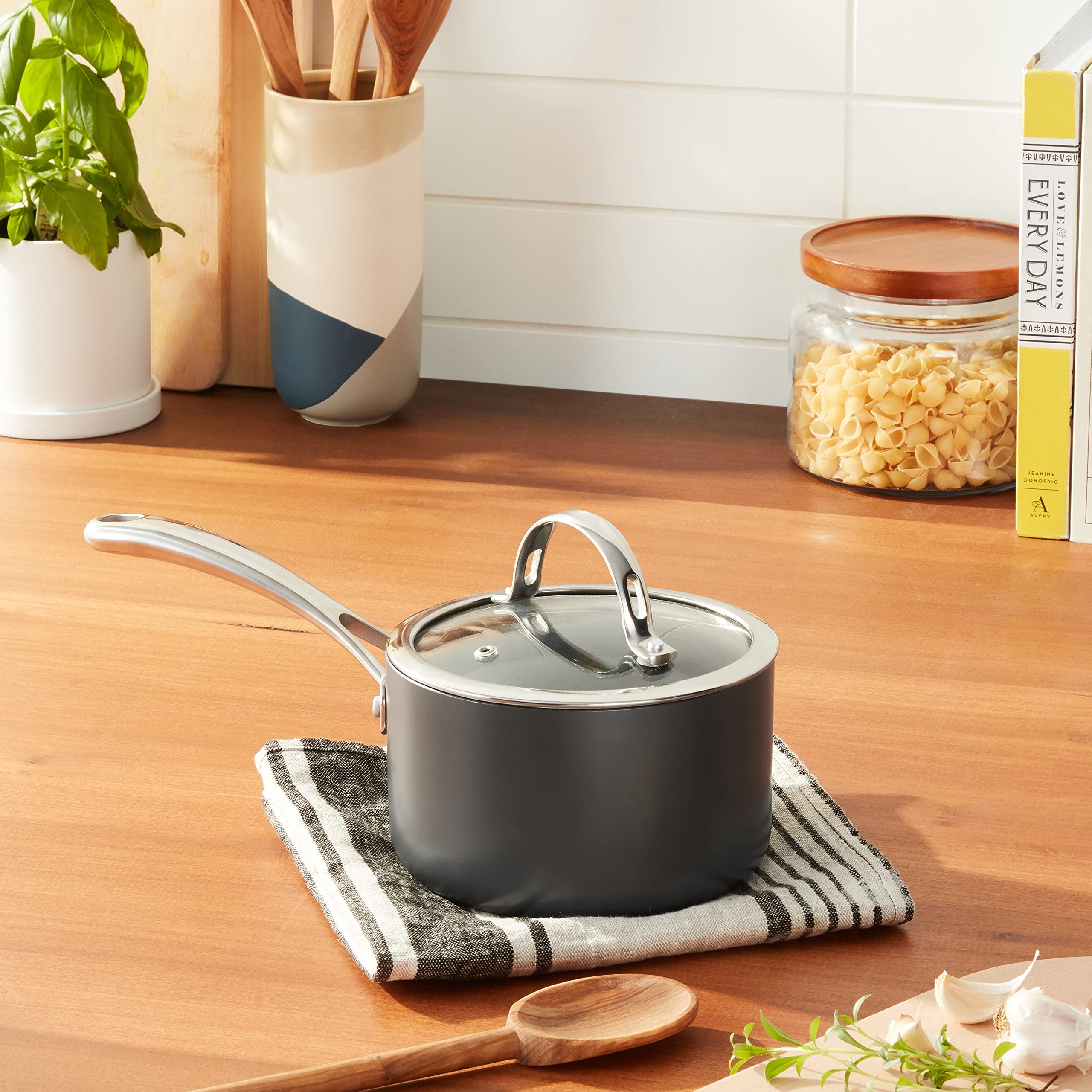 Cooks Standard couvercle en verre trempé avec ventilation, contrôle visuel facile