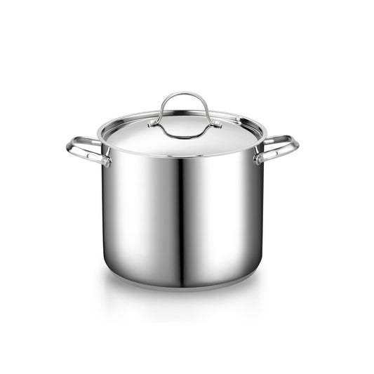 Cooks Standard vue frontale du faitout 12 quart, grande capacité pratique