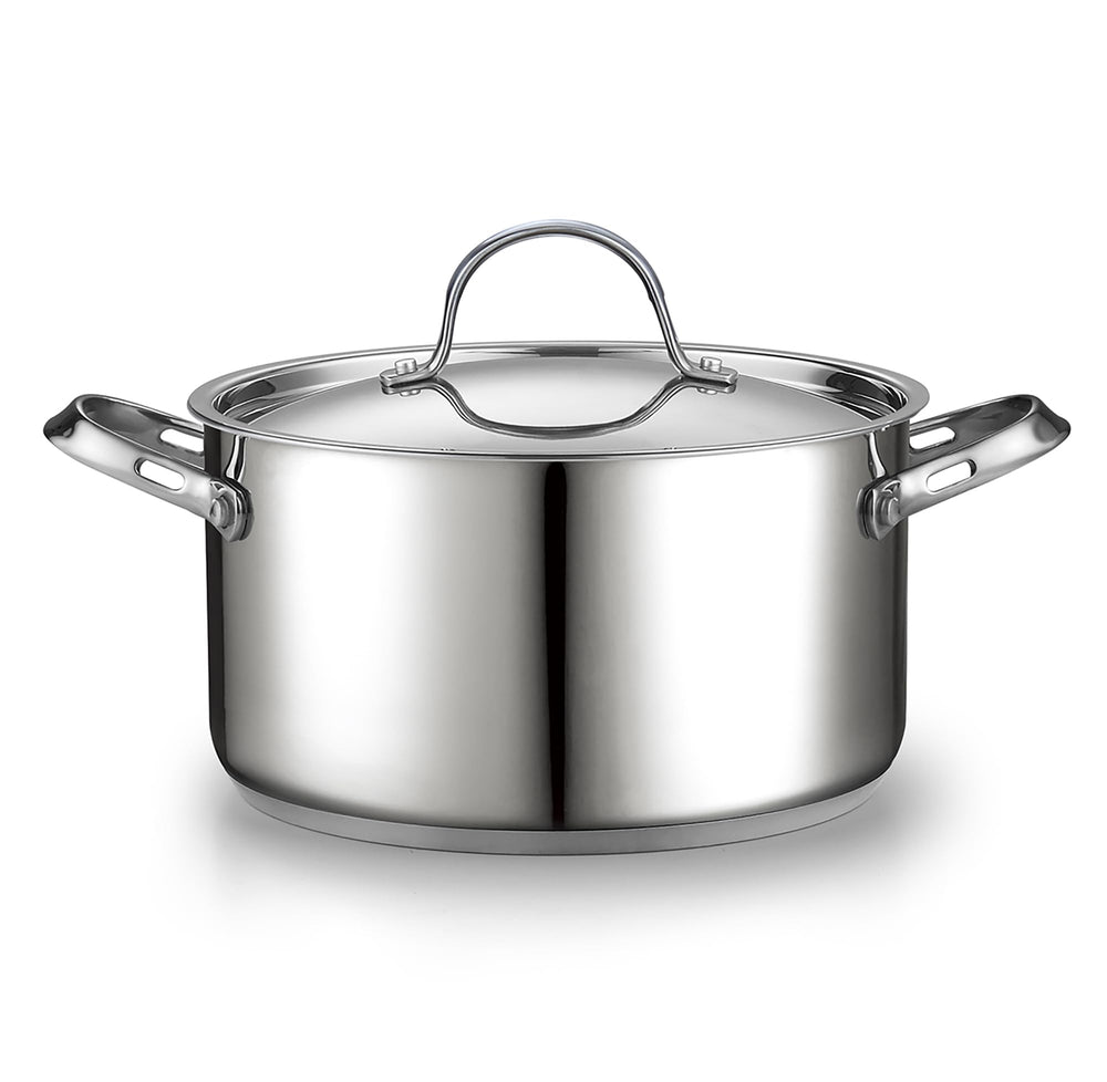 Cooks Standard marmite vue de face montrant la finition inox et capacité pratique
