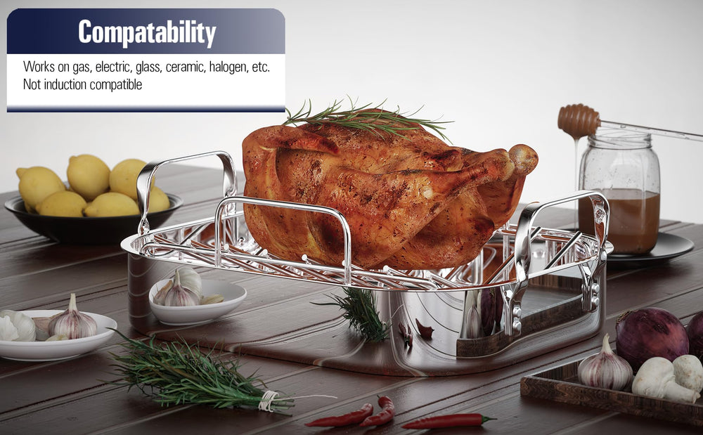 Cooks Standard rôtissoire en usage dans un four pour cuisson homogène