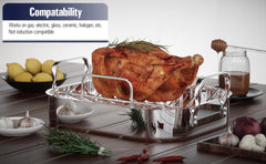Cooks Standard rôtissoire en usage dans un four pour cuisson homogène