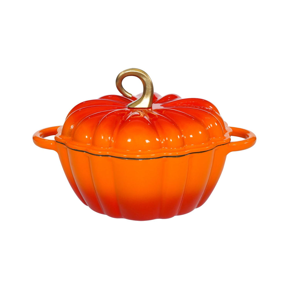 COOKWIN cocotte citrouille vue avant, design orange et attrayant